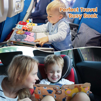 Toy Activity - Touch Books for Babies | Safe, Non-Toxic Cloth Books | GadWitch Toys
