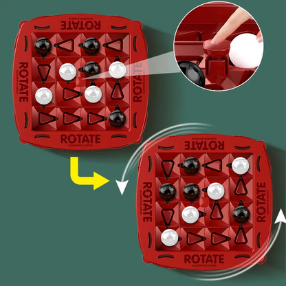 track logic chess Strategic Fun with Rotating Chess Track Game | GadWitch Toys