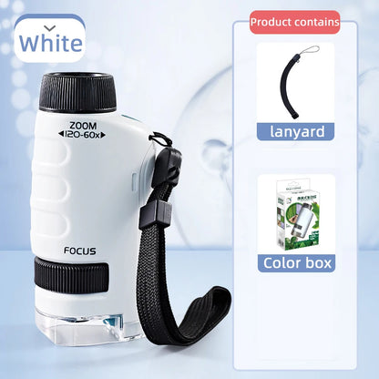 White - First Microscope - STEM Microscope: The first microscope | school projects | GadWitch Toys